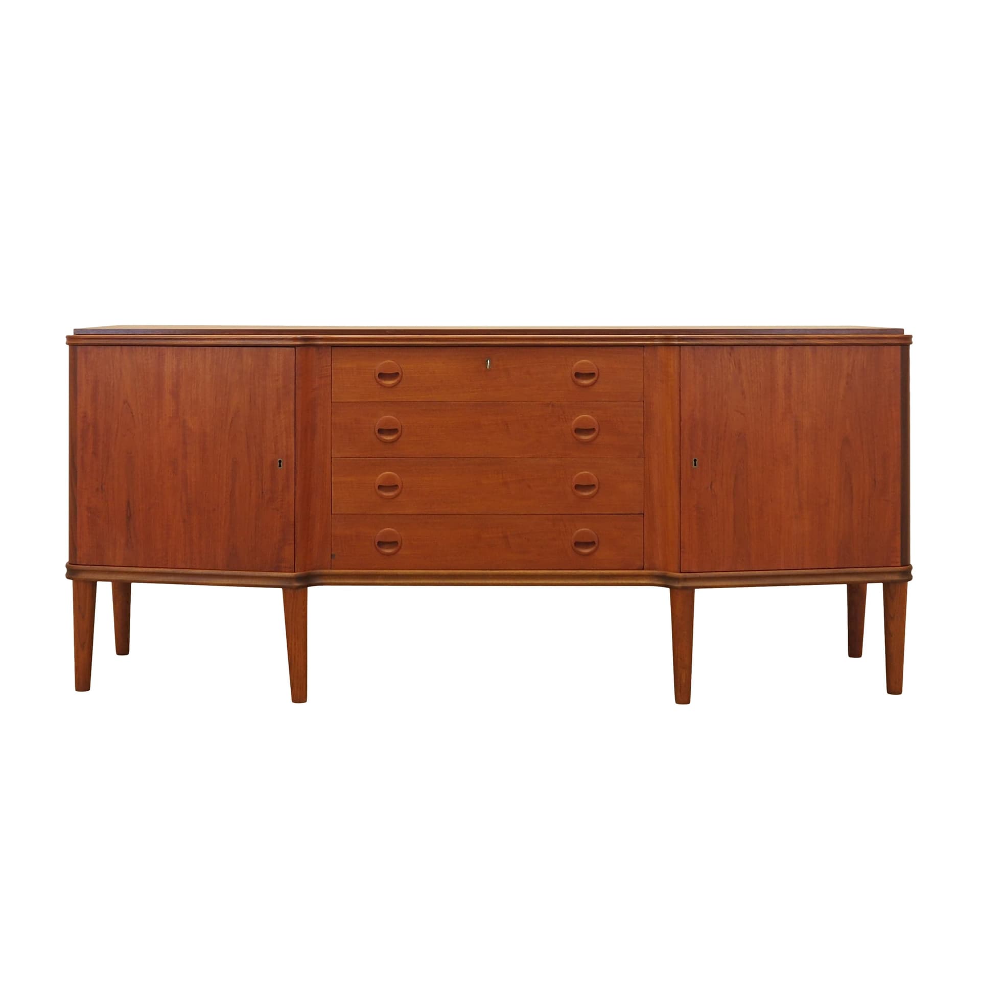 Sideboard, teak brown, Denmark, 1960s.