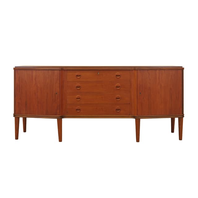 Sideboard, teak brown, Denmark, 1960s. - DIMENSION