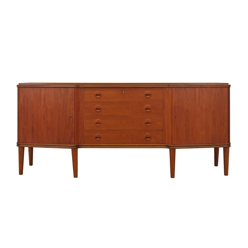 Sideboard, teak brown, Denmark, 1960s.