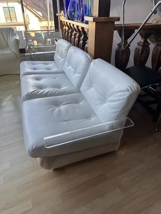Zestaw sofa i dwa fotele, WK Möbel, Niemcy, lata 60. - 308844