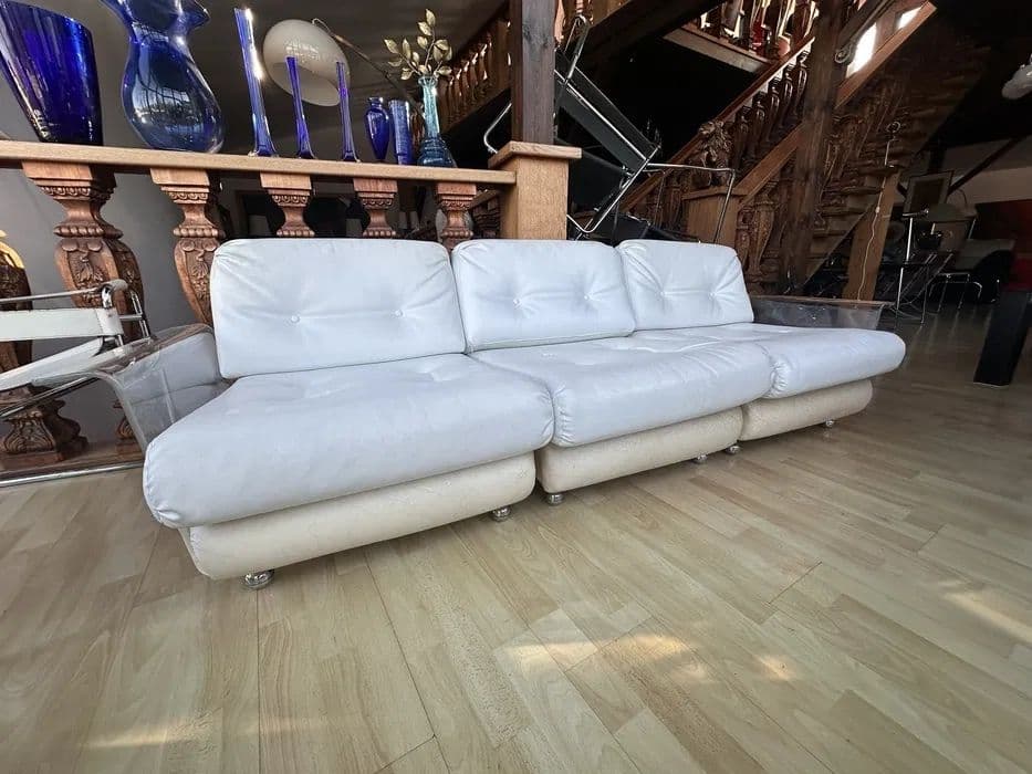Zestaw sofa i dwa fotele, WK Möbel, Niemcy, lata 60. - 308845