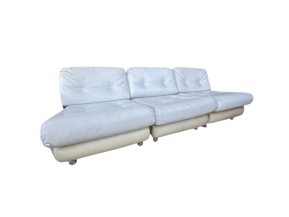 Zestaw sofa i dwa fotele, WK Möbel, Niemcy, lata 60.