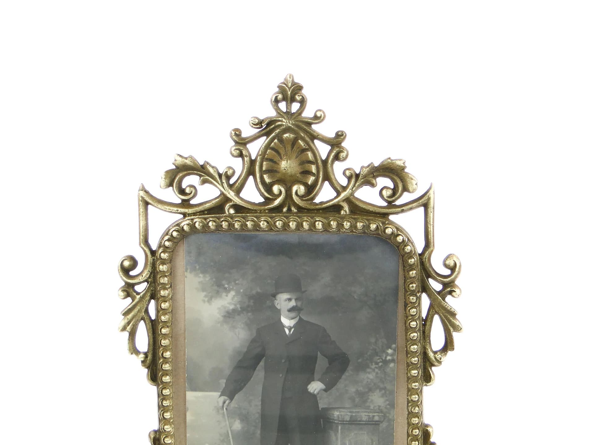 Picture frame Rococo, golden bronze, Austria, 19th c. - 22935