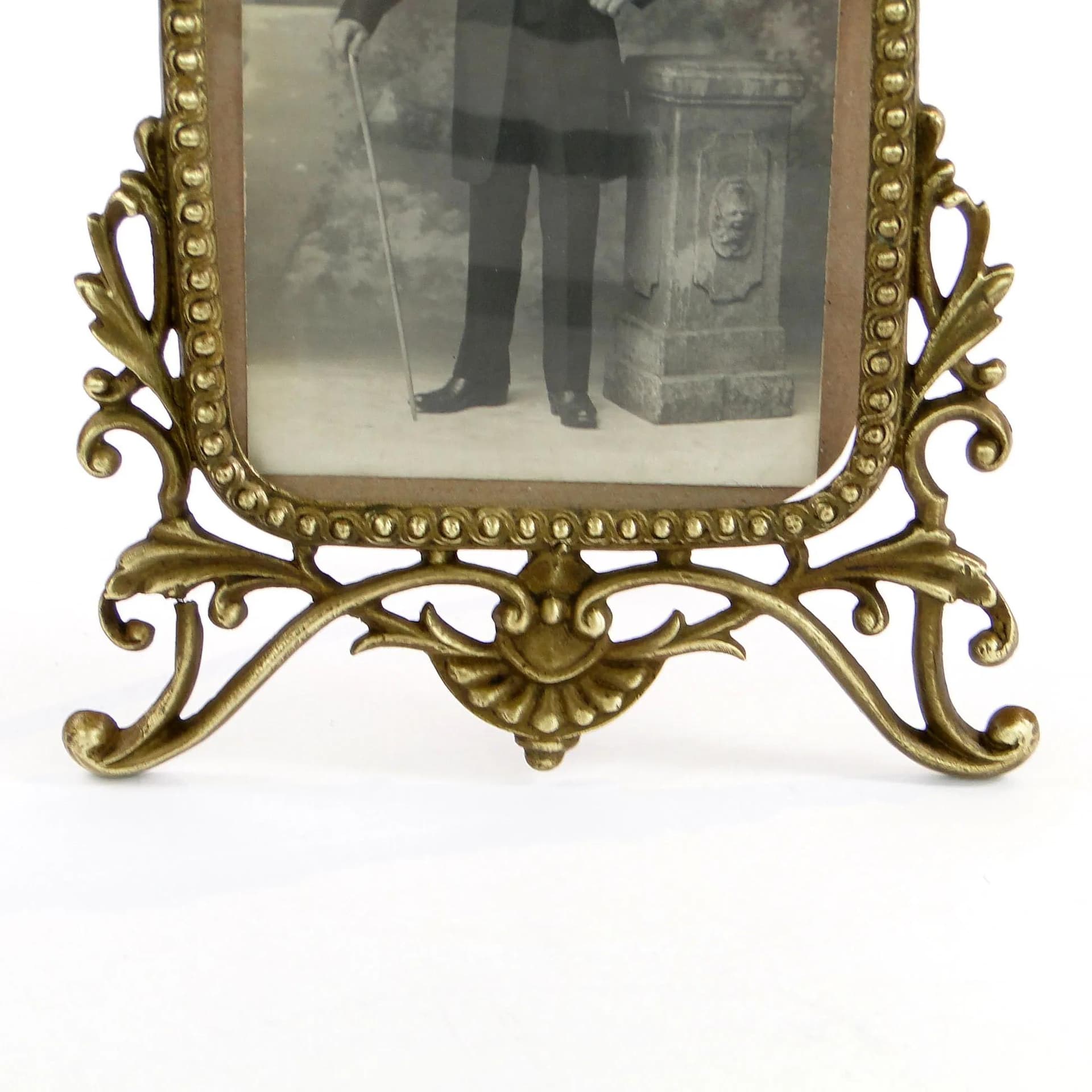 Picture frame Rococo, golden bronze, Austria, 19th c. - 22934