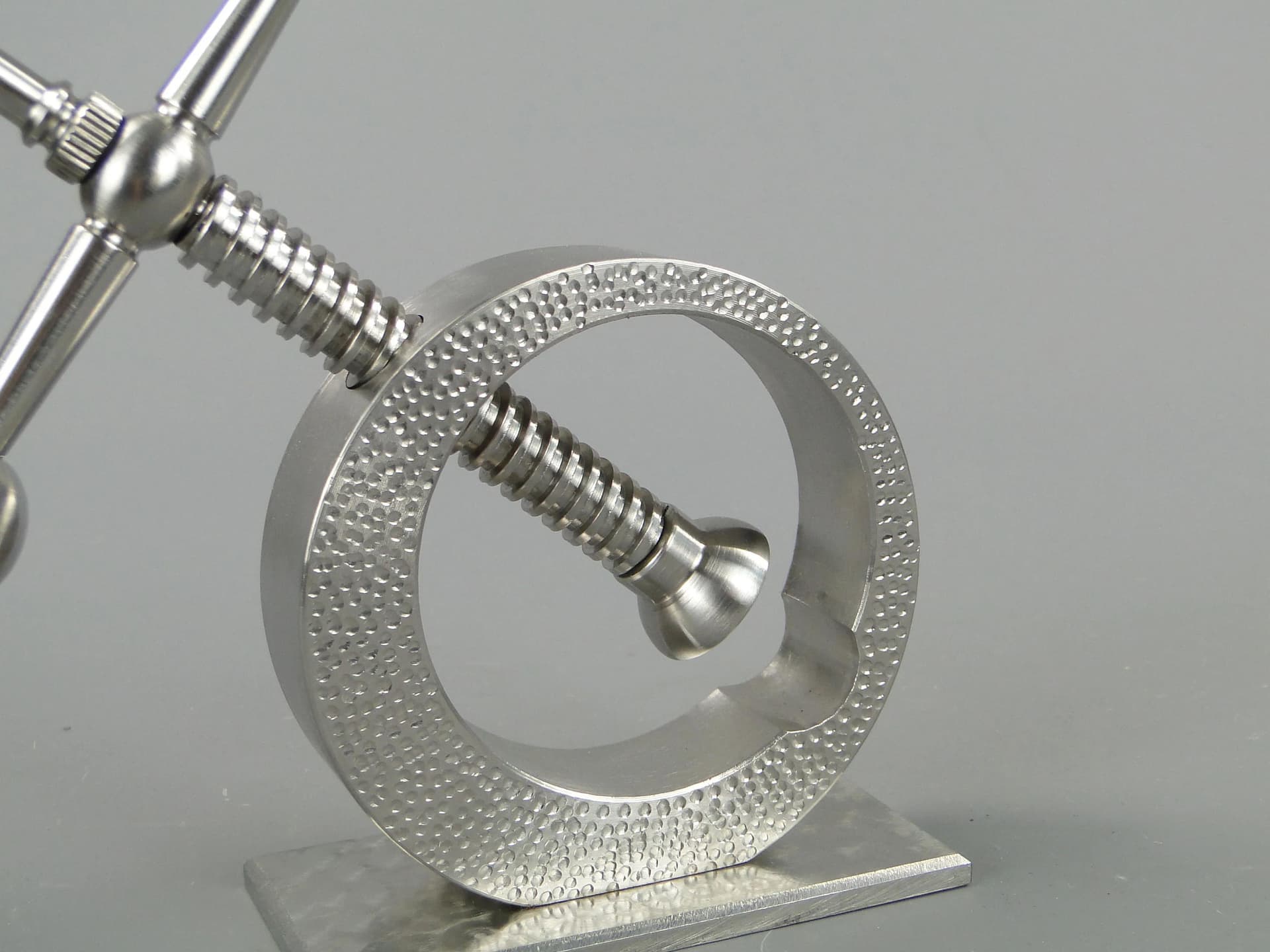 Dziadek do orzechów Art déco, stal srebrny, Polska, I połowa XX w. - 22924