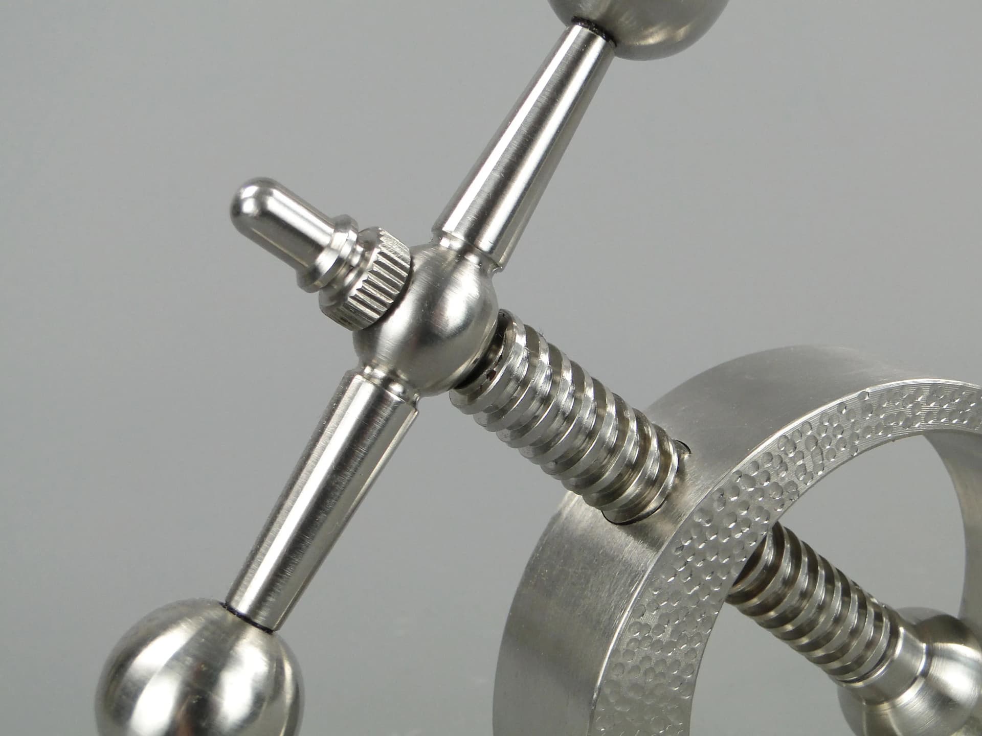 Dziadek do orzechów Art déco, stal srebrny, Polska, I połowa XX w. - 22925