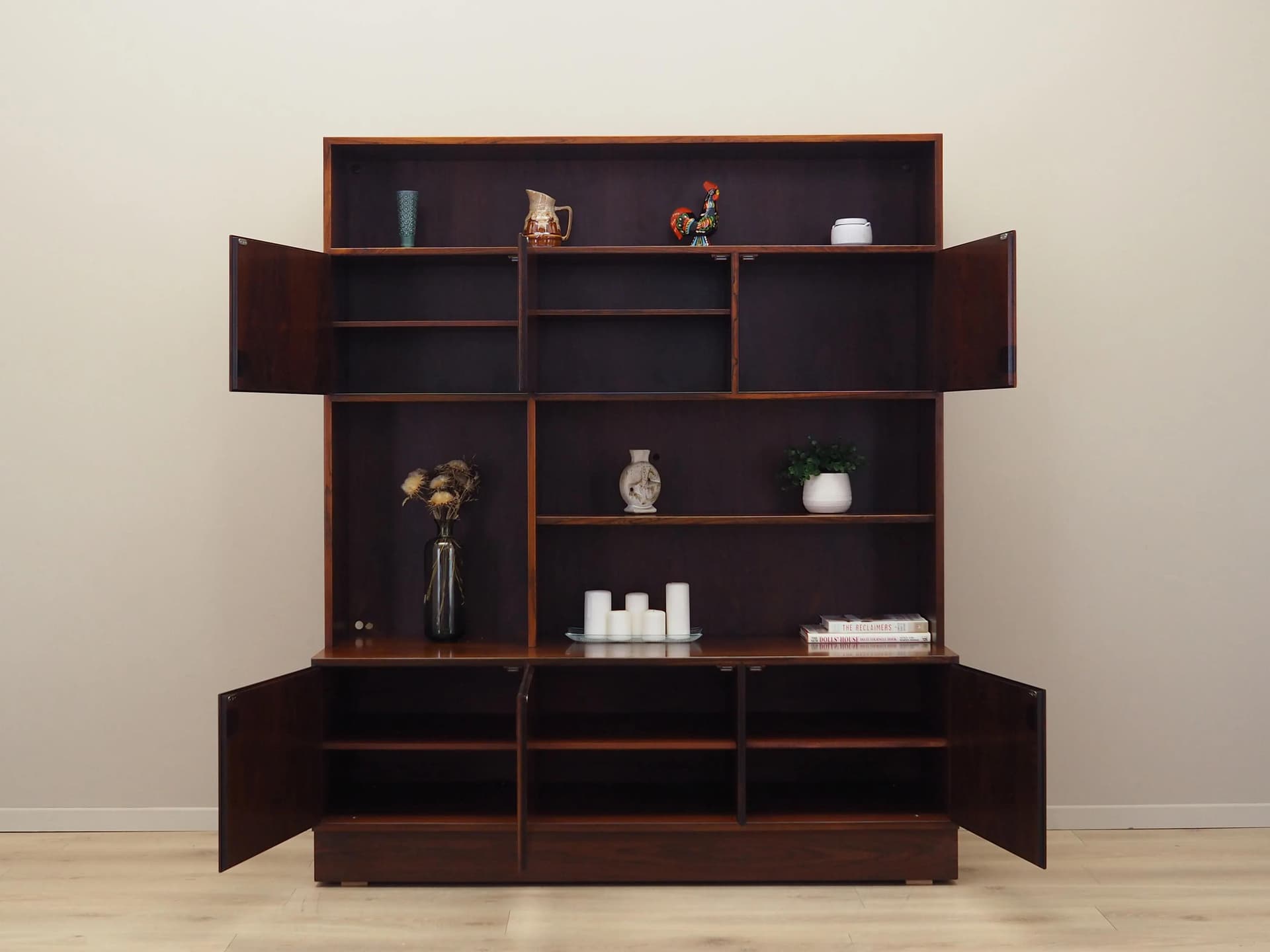 Bookcase, rosewood, by S. Langkilde, Denmark, 1970s - 23079