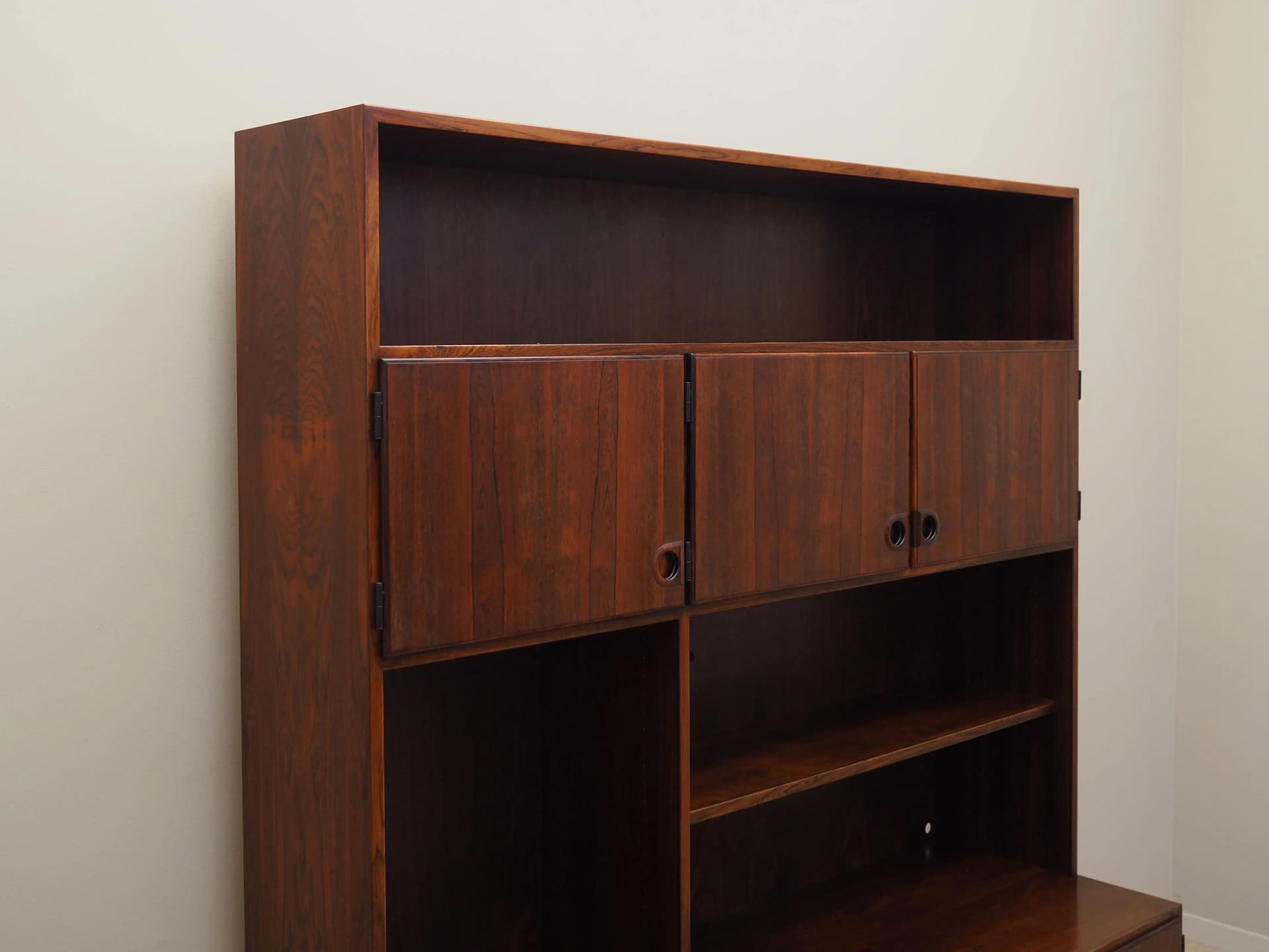 Bookcase, rosewood, by S. Langkilde, Denmark, 1970s - 23081
