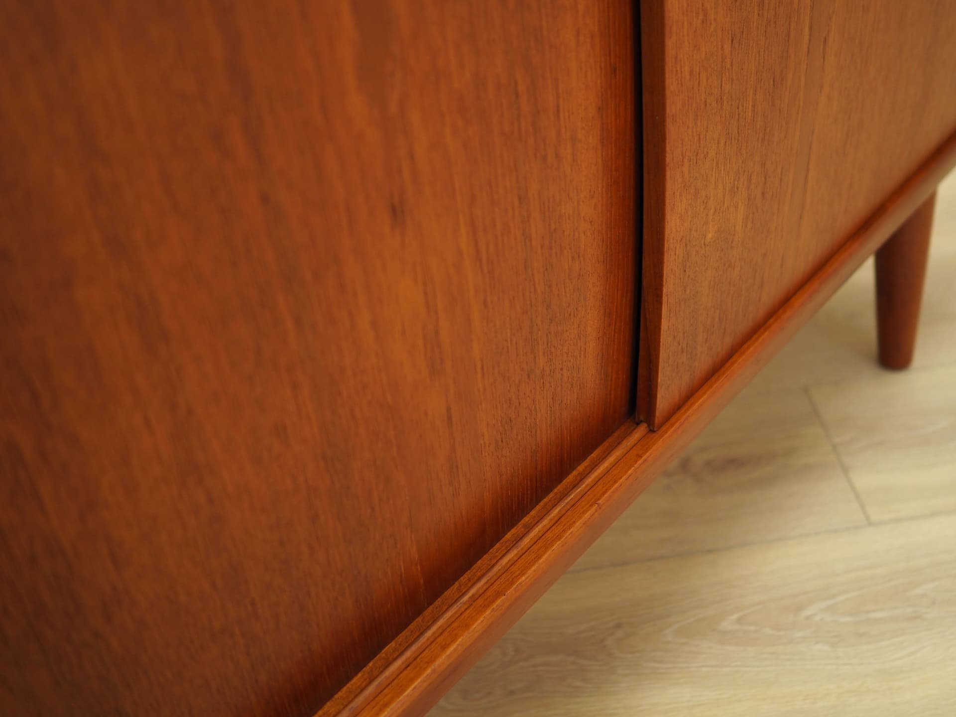 Sideboard, teak pomarańczowy, Dania, lata 70. - 66497