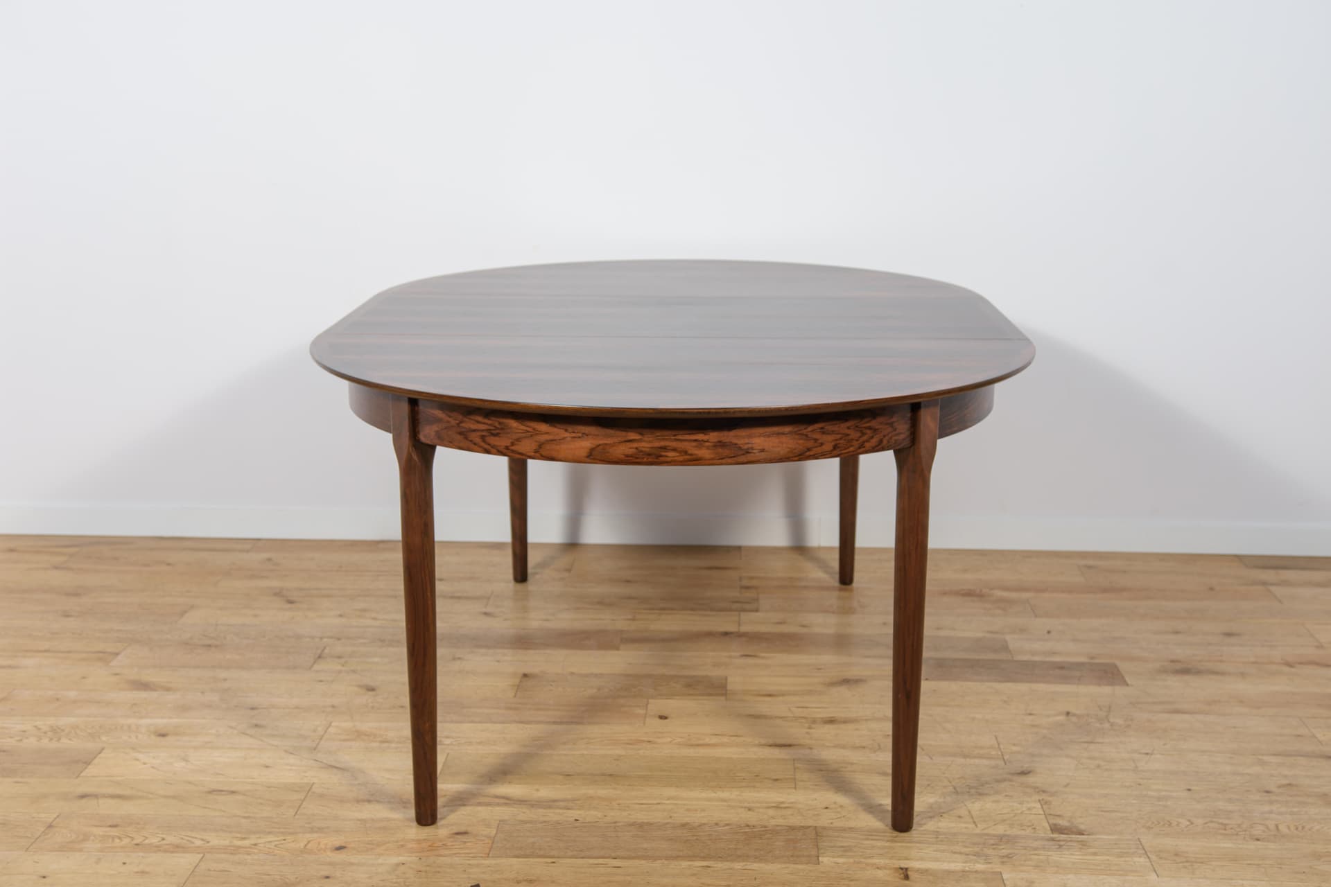 Extendable dining table, brown rosewood, Denmark, 1960s. - 308947