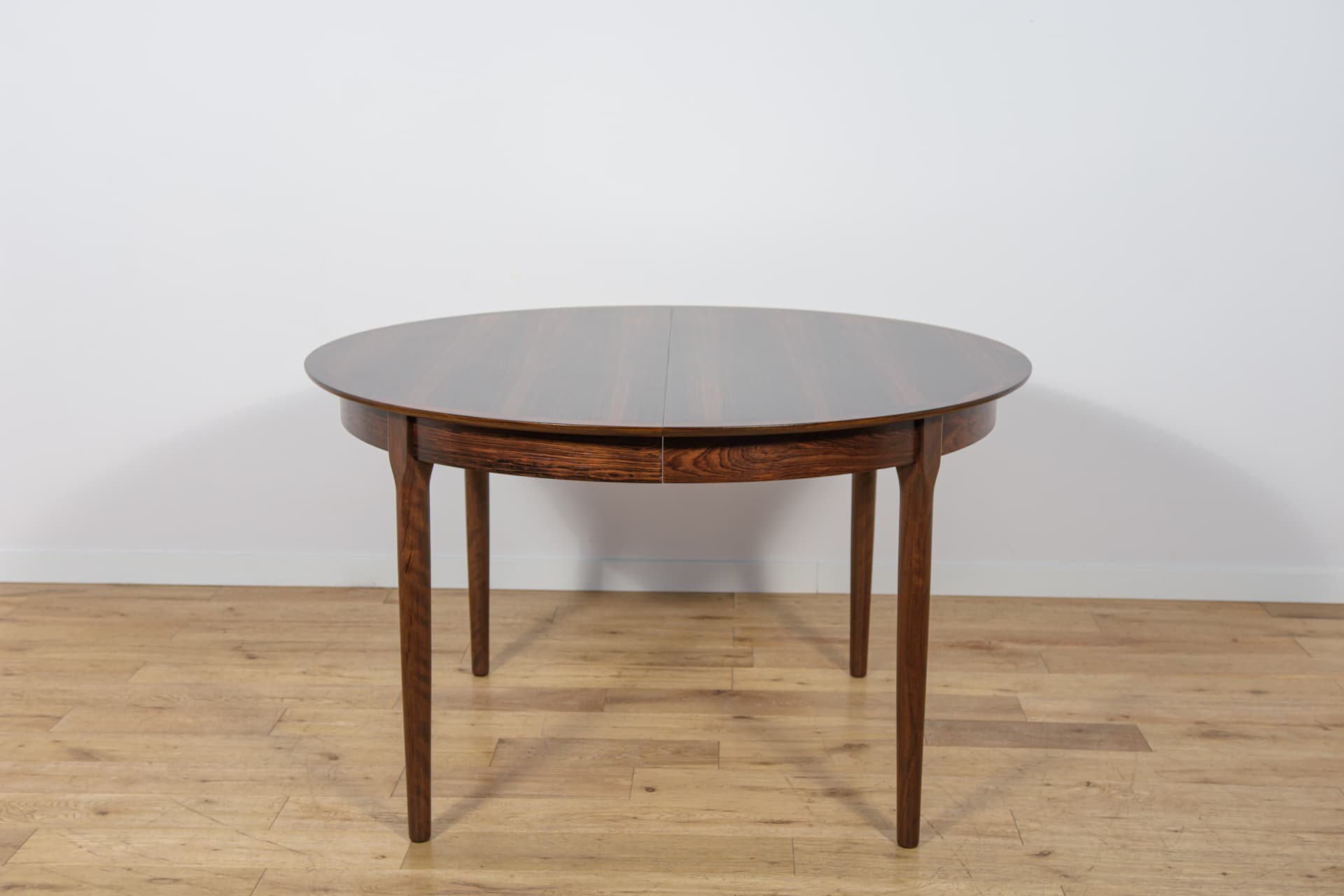 Extendable dining table, brown rosewood, Denmark, 1960s. - 308942