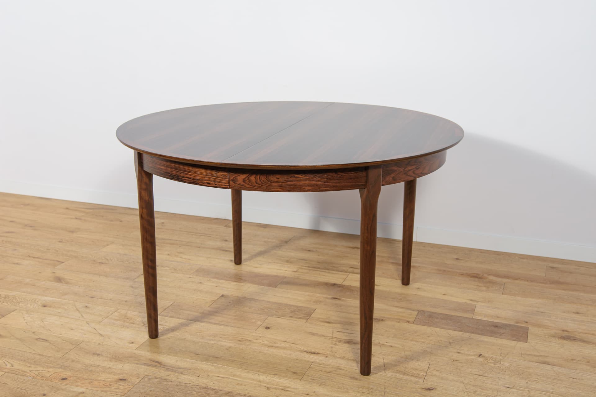 Extendable dining table, brown rosewood, Denmark, 1960s. - 308940