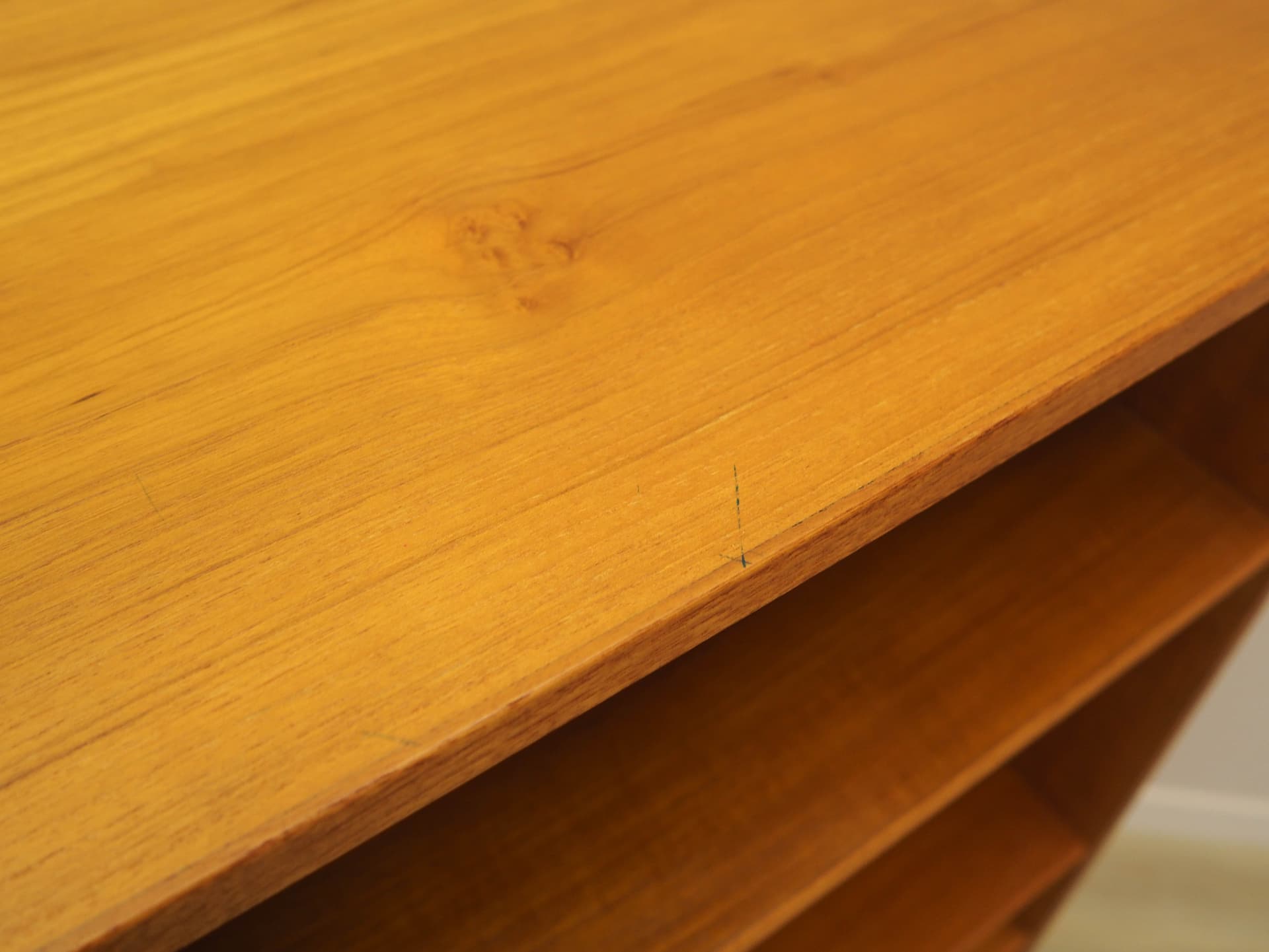 Bookcase, brown teak, black wood, Denmark, 1970s. - 309101