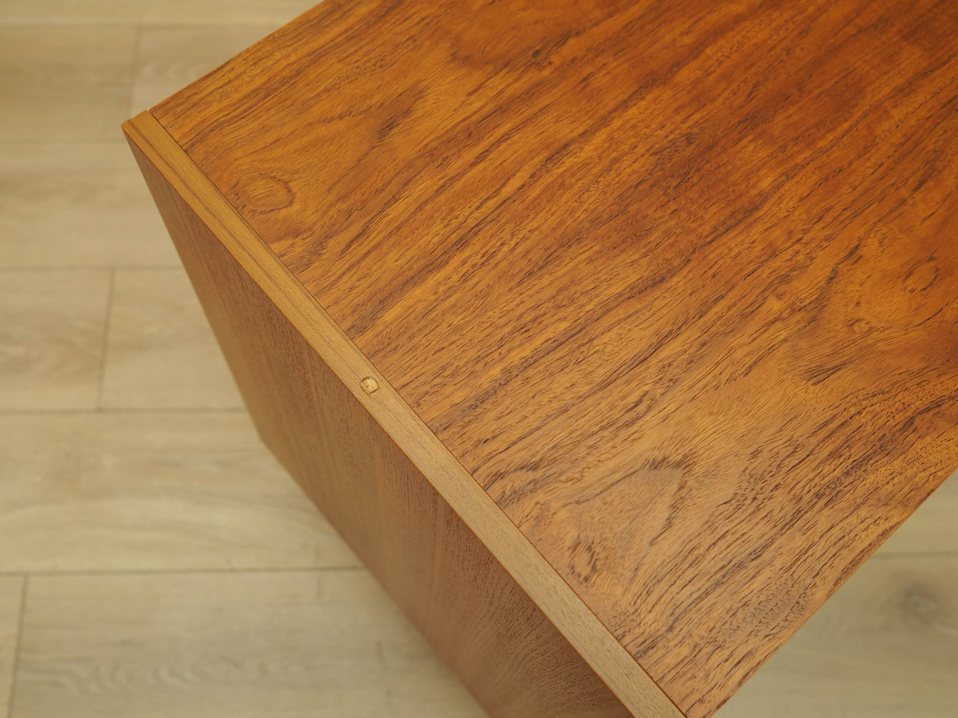 Cabinet, brown teak, Denmark, 1970s. - 309118