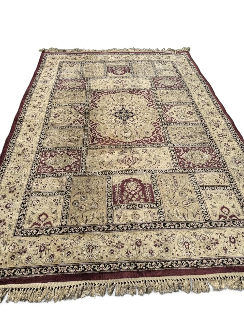 Rug Beluchi 290x200 cm, beige, viscose, Belgium
