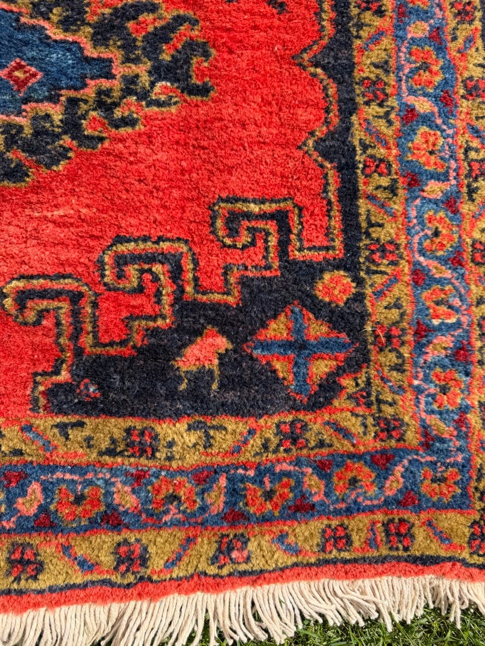 Runner Wiss 300x87 cm, red, wool, Iran, 1980s. - 309244