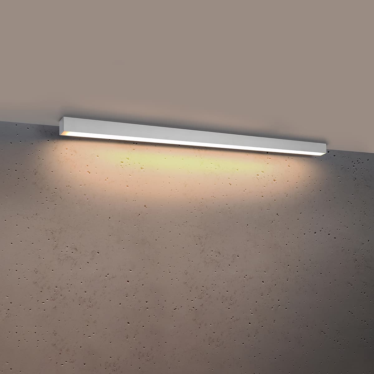Plafon PINNE 117 cm, biały, Thoro - 309605