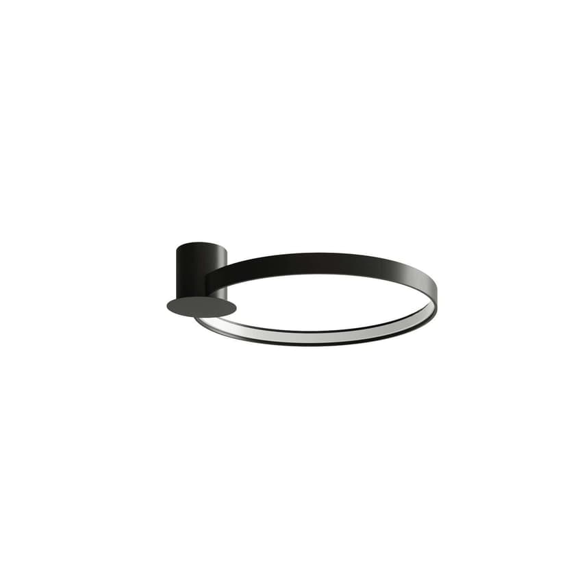 Plafon RIO 78 cm, czarny, Thoro