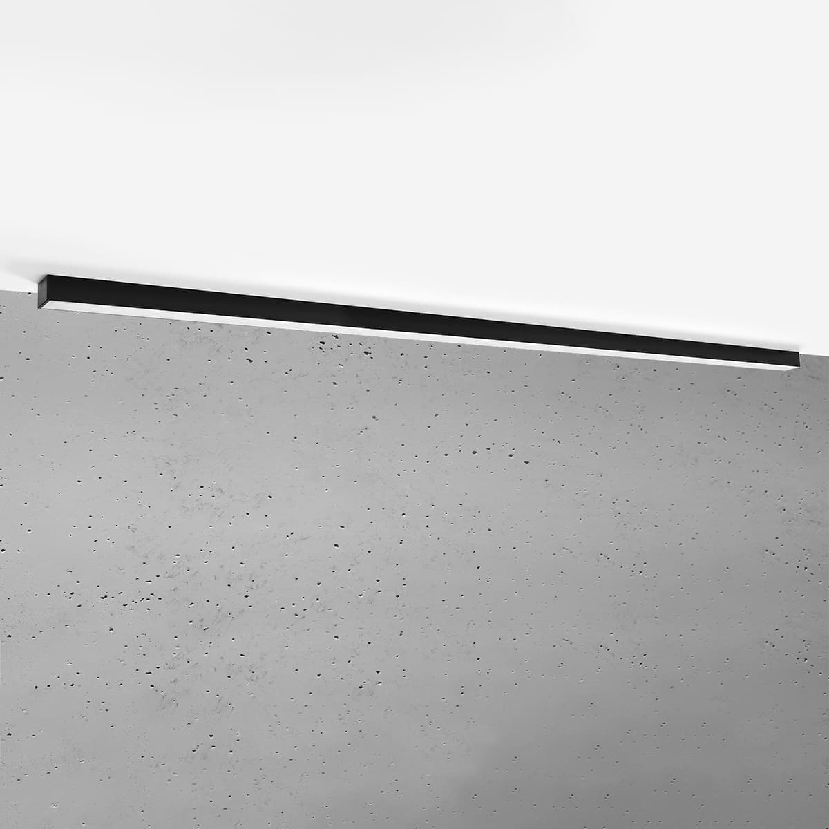 Plafon PINNE 200 cm, czarny, Thoro - 310278