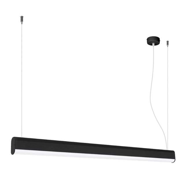 Pendant lamp FARGE black, Thoro - DIMENSION