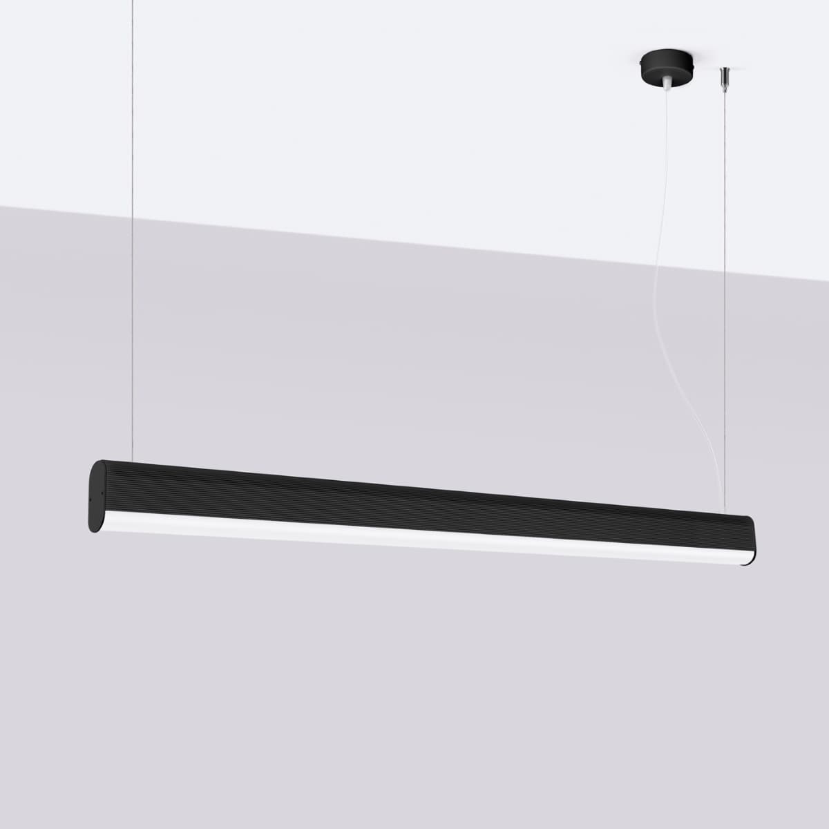 Pendant lamp FARGE black, Thoro - 310213