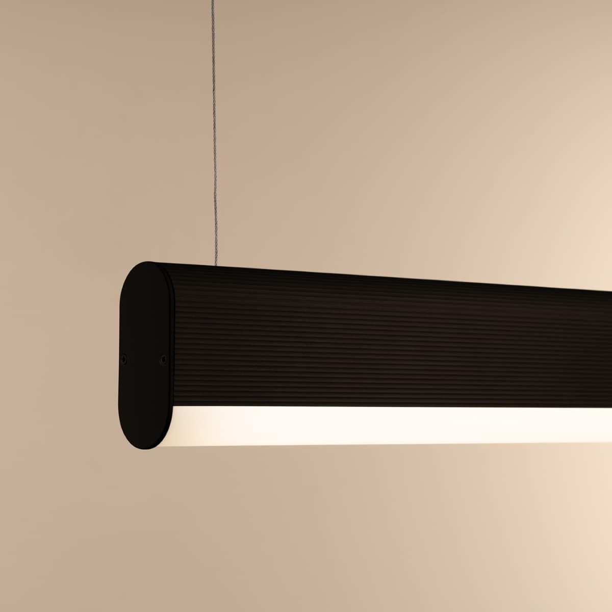 Pendant lamp FARGE black, Thoro - 310220