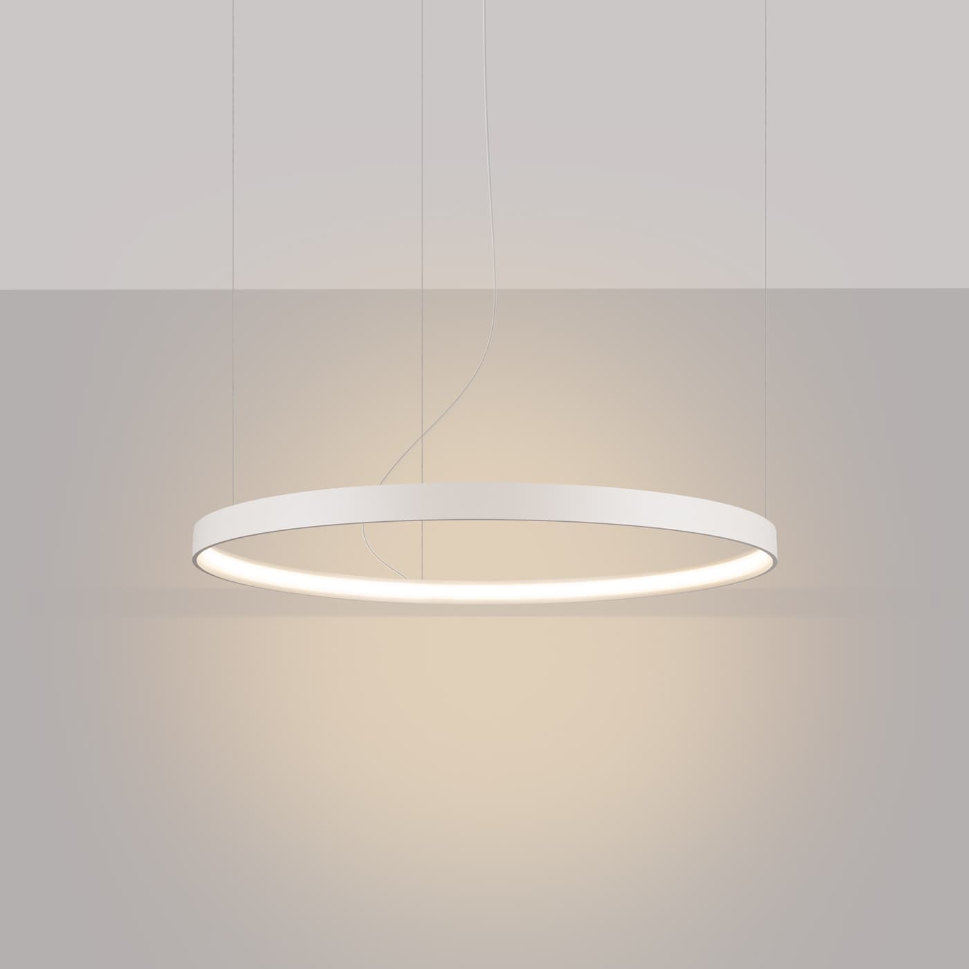Żyrandol RIO 78 cm, beżowy, Thoro - 310193
