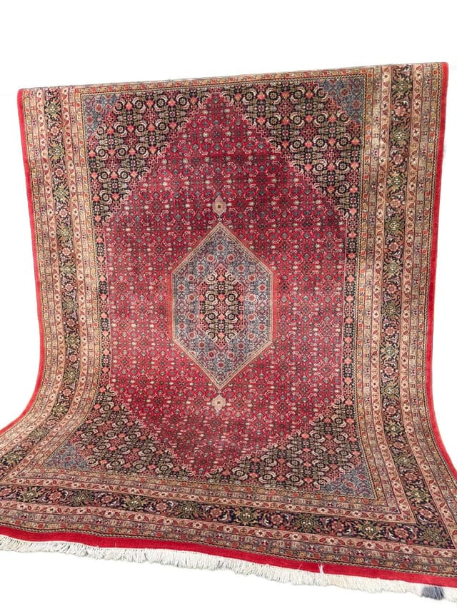 Rug Indo Bidjar 350x250 cm, multicolor wool, India - DIMENSION