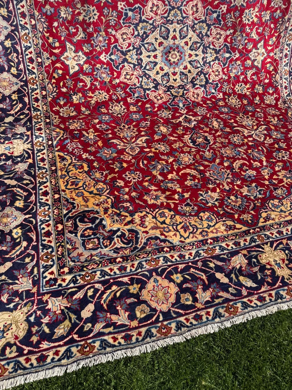 Rug Keshan 400x300 cm, red, wool, Iran - 309681