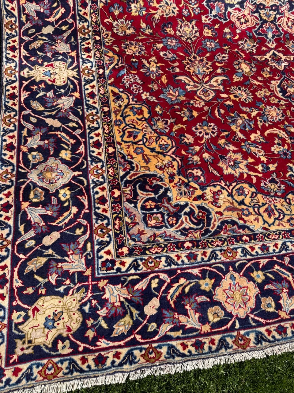 Rug Keshan 400x300 cm, red, wool, Iran - 309670