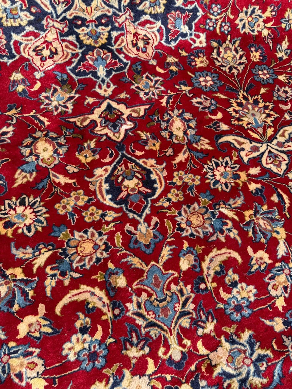Rug Keshan 400x300 cm, red, wool, Iran - 309672