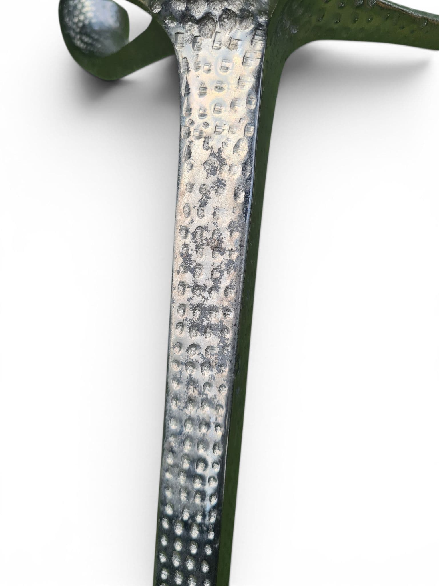 Brutalist candlestick, silver, silvered aluminum, Lambert, Germany, 1970s - 309683