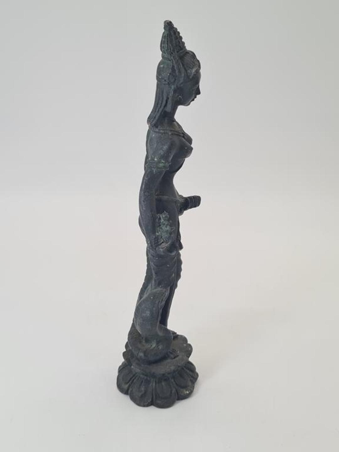Sculpture Temple Dancer, patinated bronze, Southeast Asia, 1970s - 309689