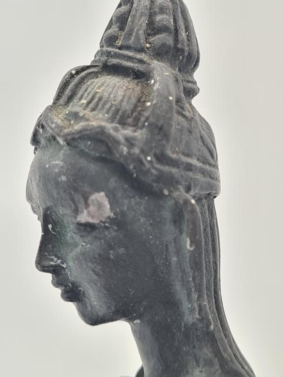 Sculpture Temple Dancer, patinated bronze, Southeast Asia, 1970s - 309692