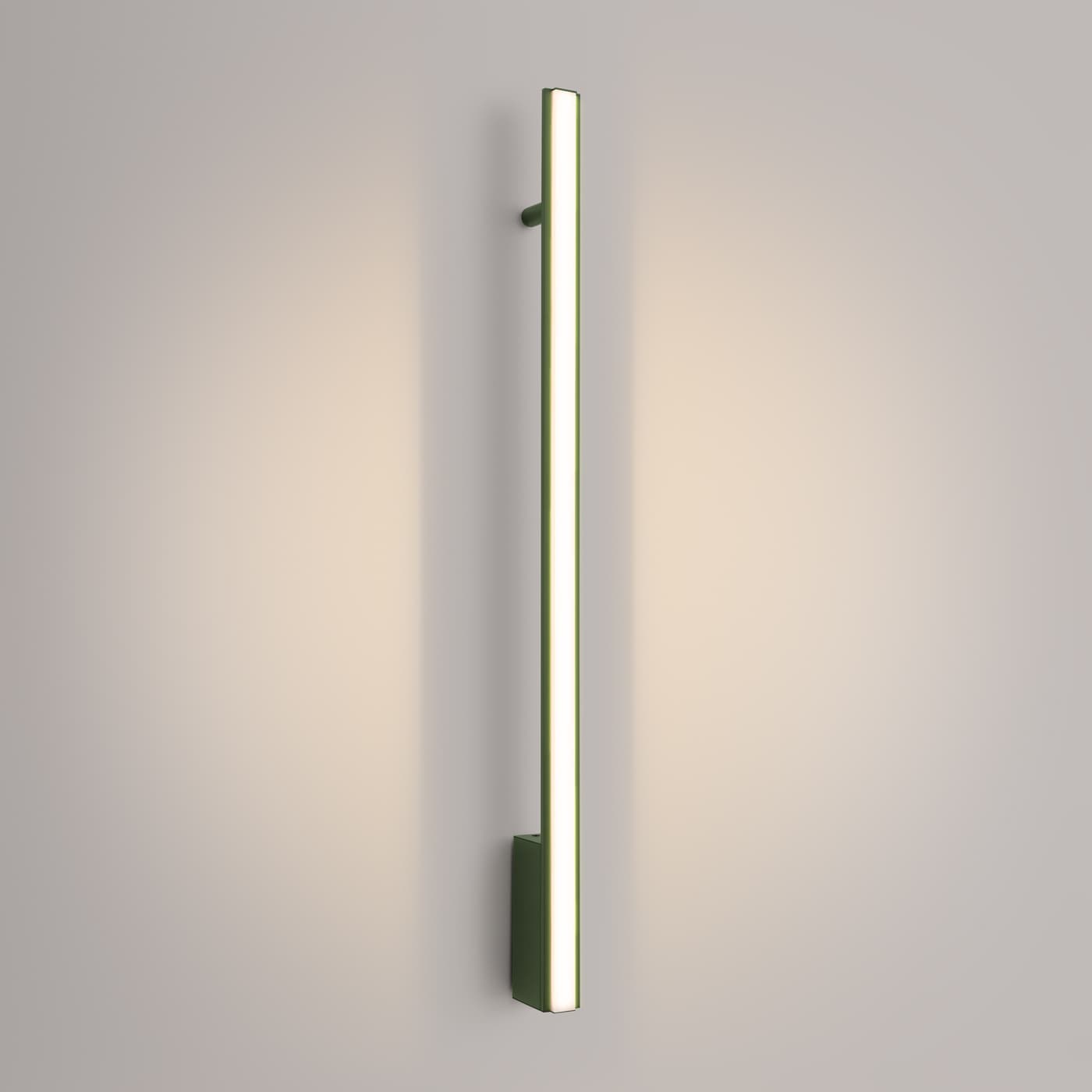 Kinkiet LAGOM 90 cm, zielony oliwkowy, Thoro - 310425