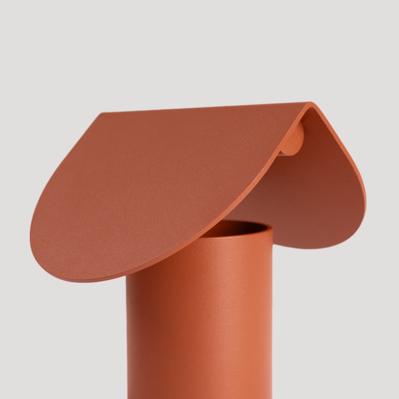 Lampa biurkowa BISCUIT ochra czerwona, Thoro - 311472