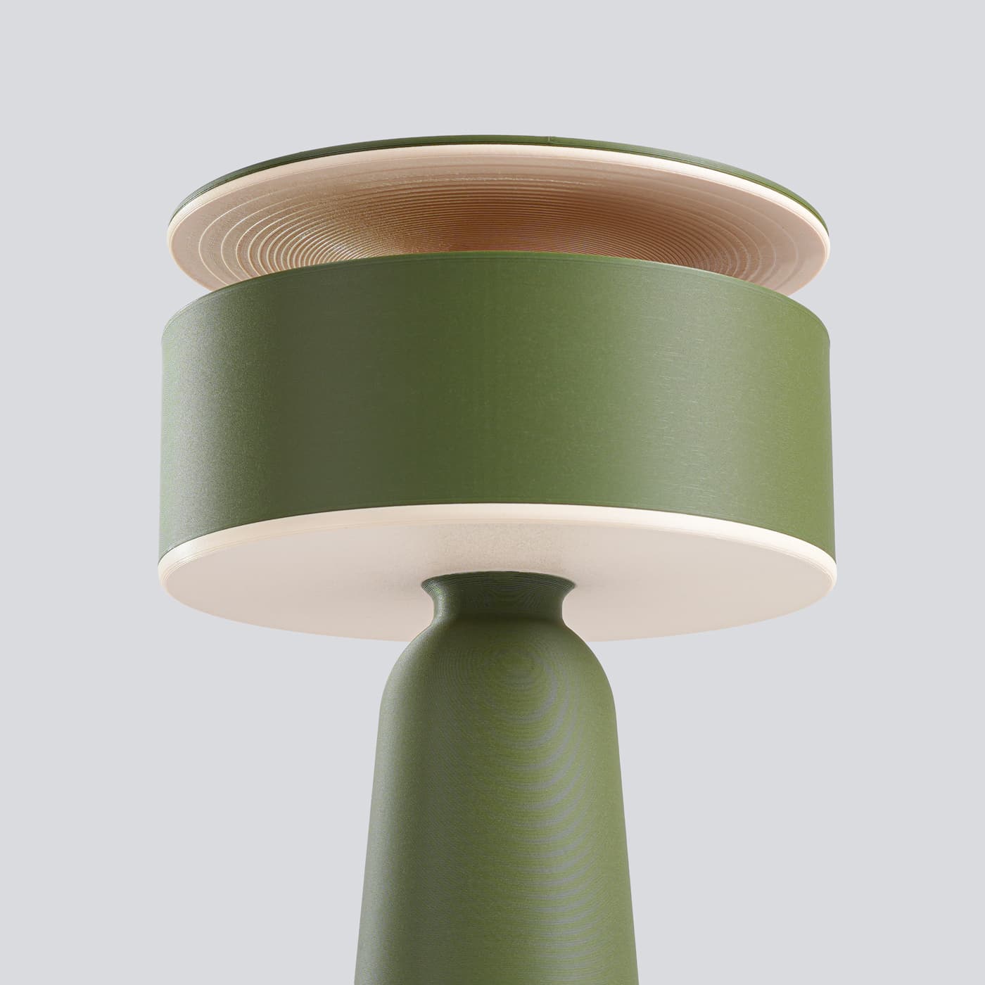 Lampa biurkowa AXO zielona oliwka, Thoro - 311407