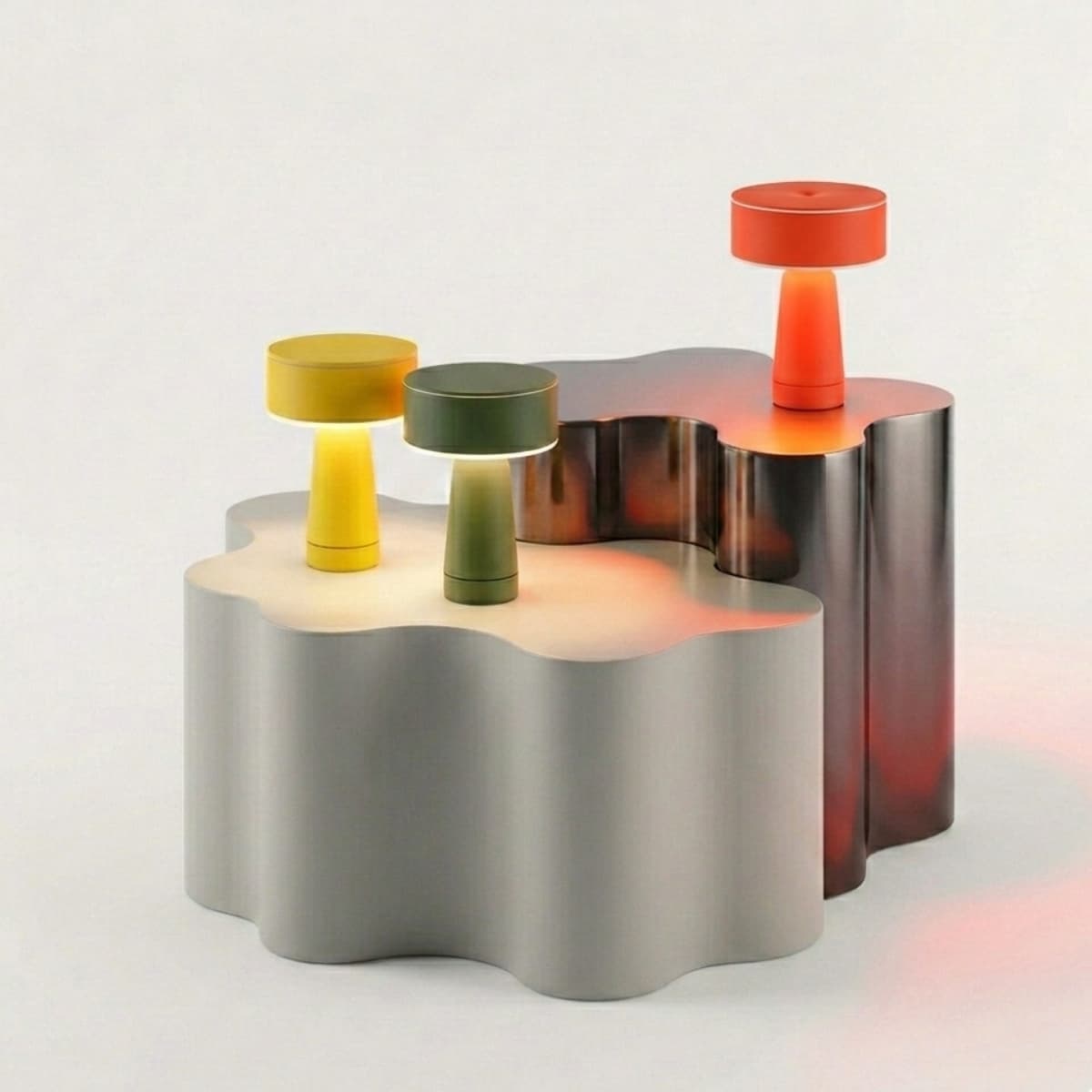 Lampa biurkowa AXO zielona oliwka, Thoro - 311404
