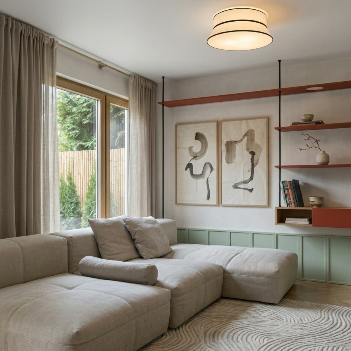 Plafon TOP A brązowy, Thoro - 311367