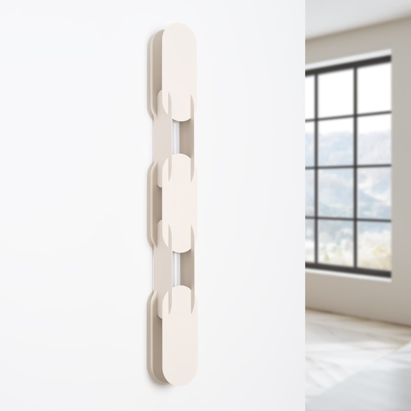 Wall lamp CHAIN 91 cm, beige, Thoro - 311345