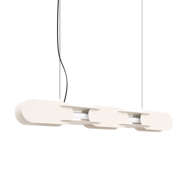 Pendant lamp CHAIN 91 cm, beige, Thoro - DIMENSION
