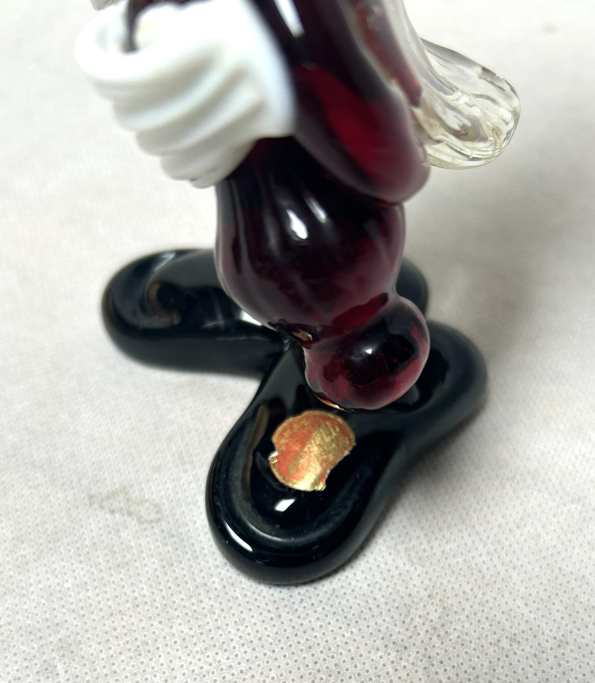 Clown figurine, Murano multicolor glass, Italy, 1970s. - 310558