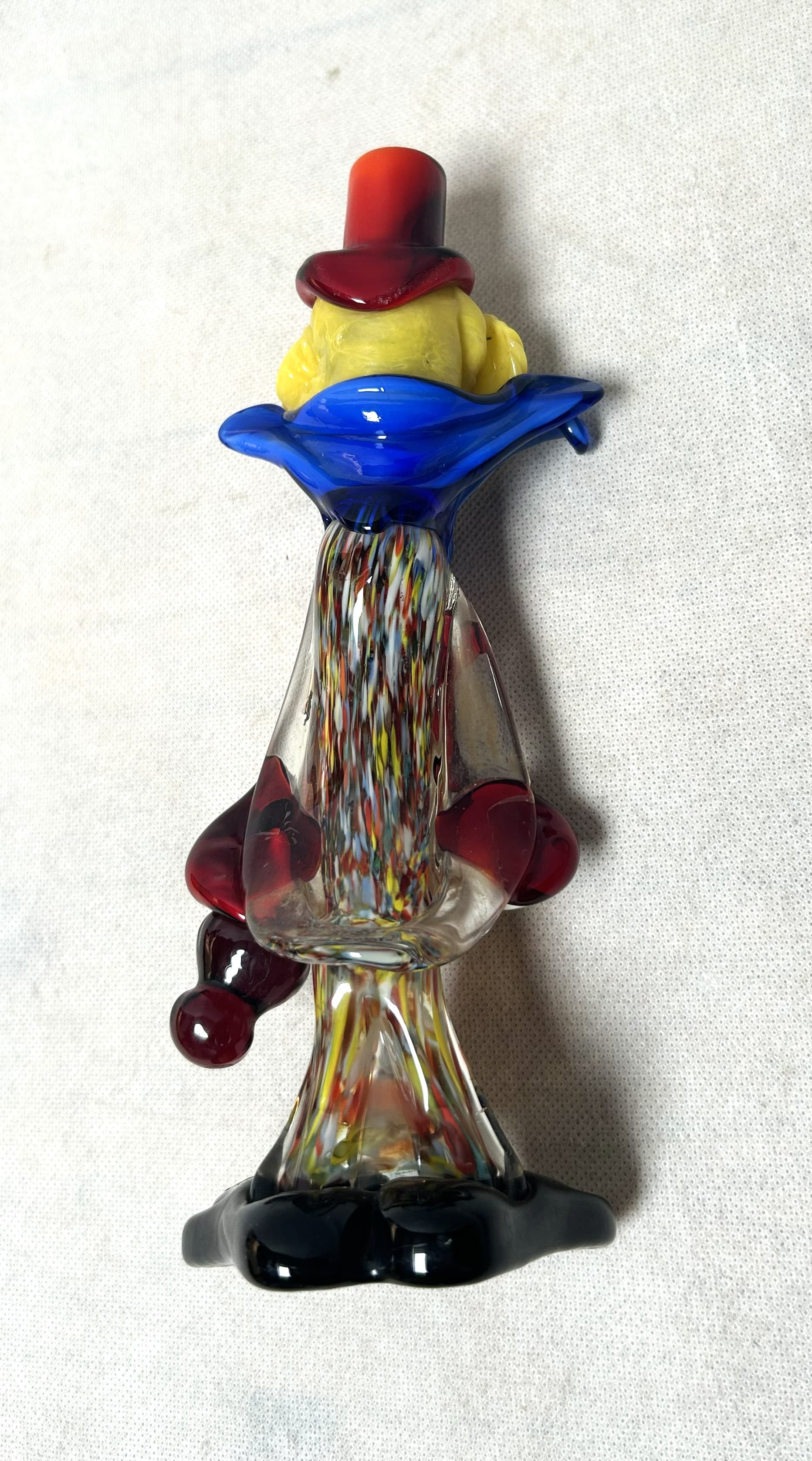 Clown figurine, Murano multicolor glass, Italy, 1970s. - 310563
