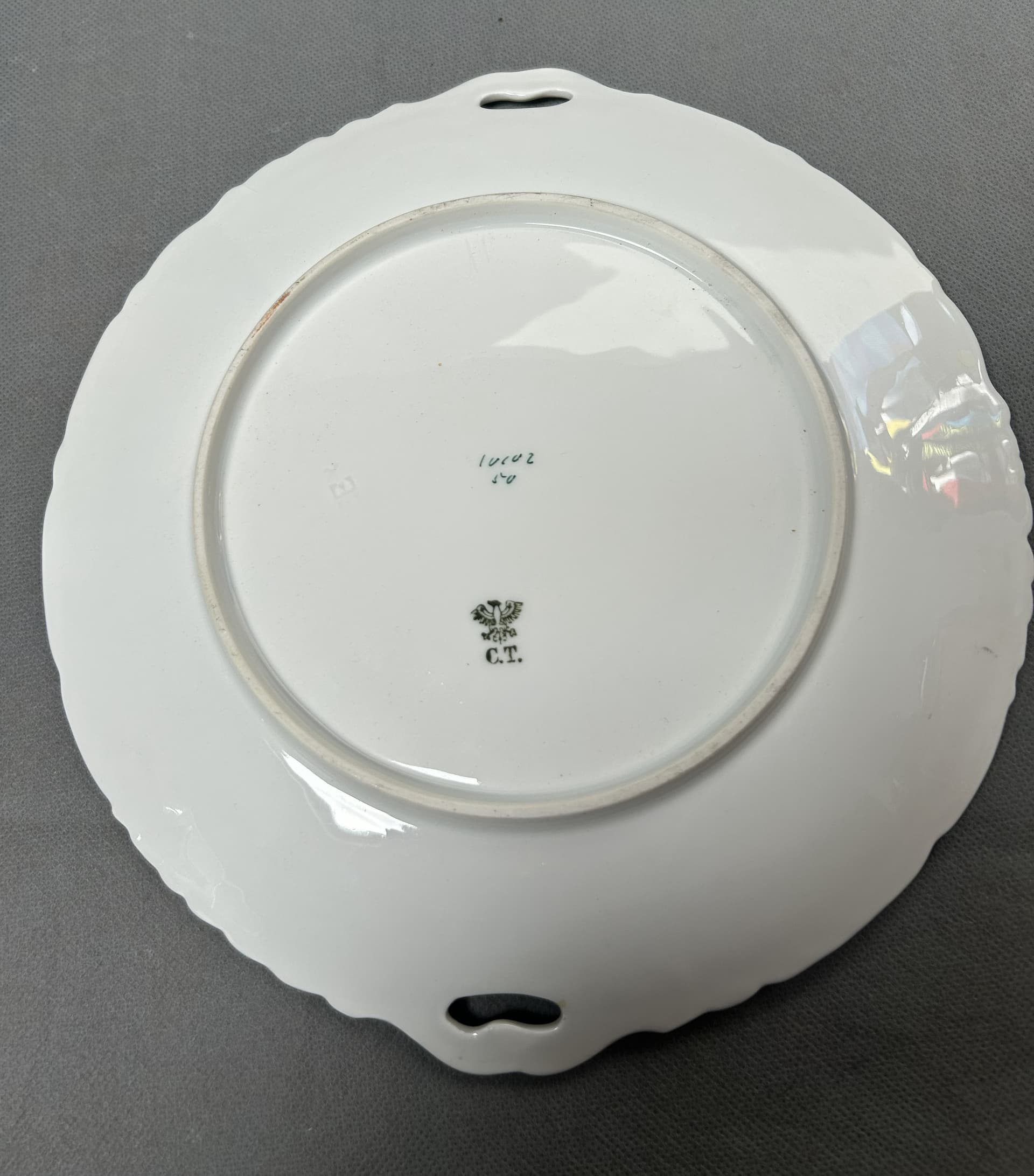Talerz, porcelana biała, Carl Tielsch, Niemcy, początek XX w. - 310566
