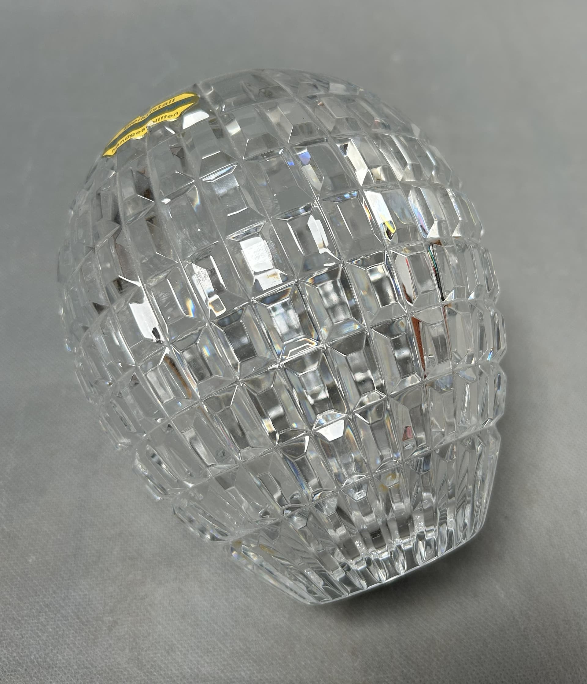 Vase Bleikristall, transparent crystal, 1970s - 310574