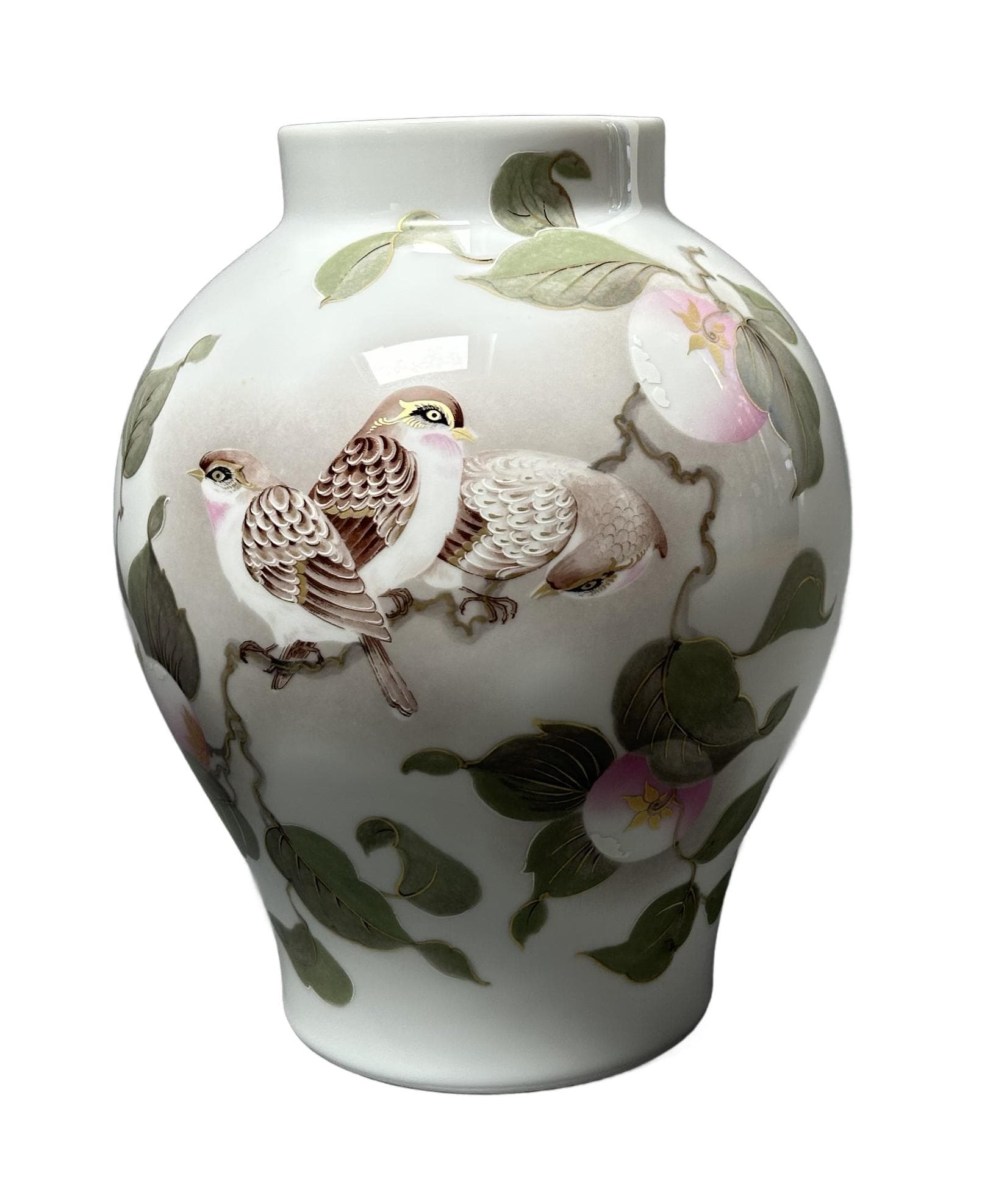 Vase, white porcelain, Kaiser, Germany, 1960s.