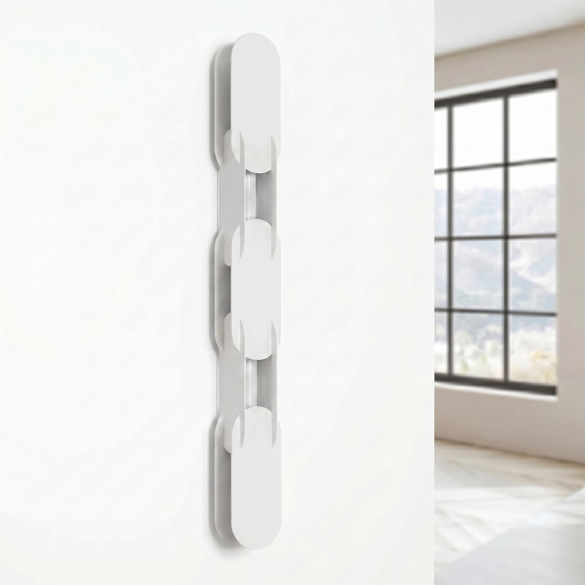 Wall lamp CHAIN 91 cm, white, Thoro - 310924