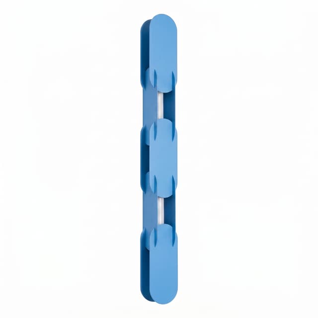 Wall lamp CHAIN 91 cm, blue, Thoro - DIMENSION