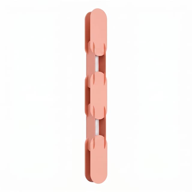 Wall lamp CHAIN 91 cm, peach, Thoro - DIMENSION