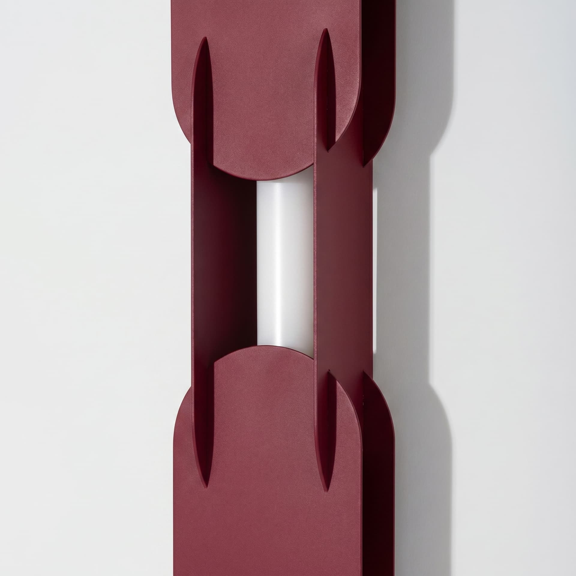 Wall lamp CHAIN 91 cm, burgundy, Thoro - 310903
